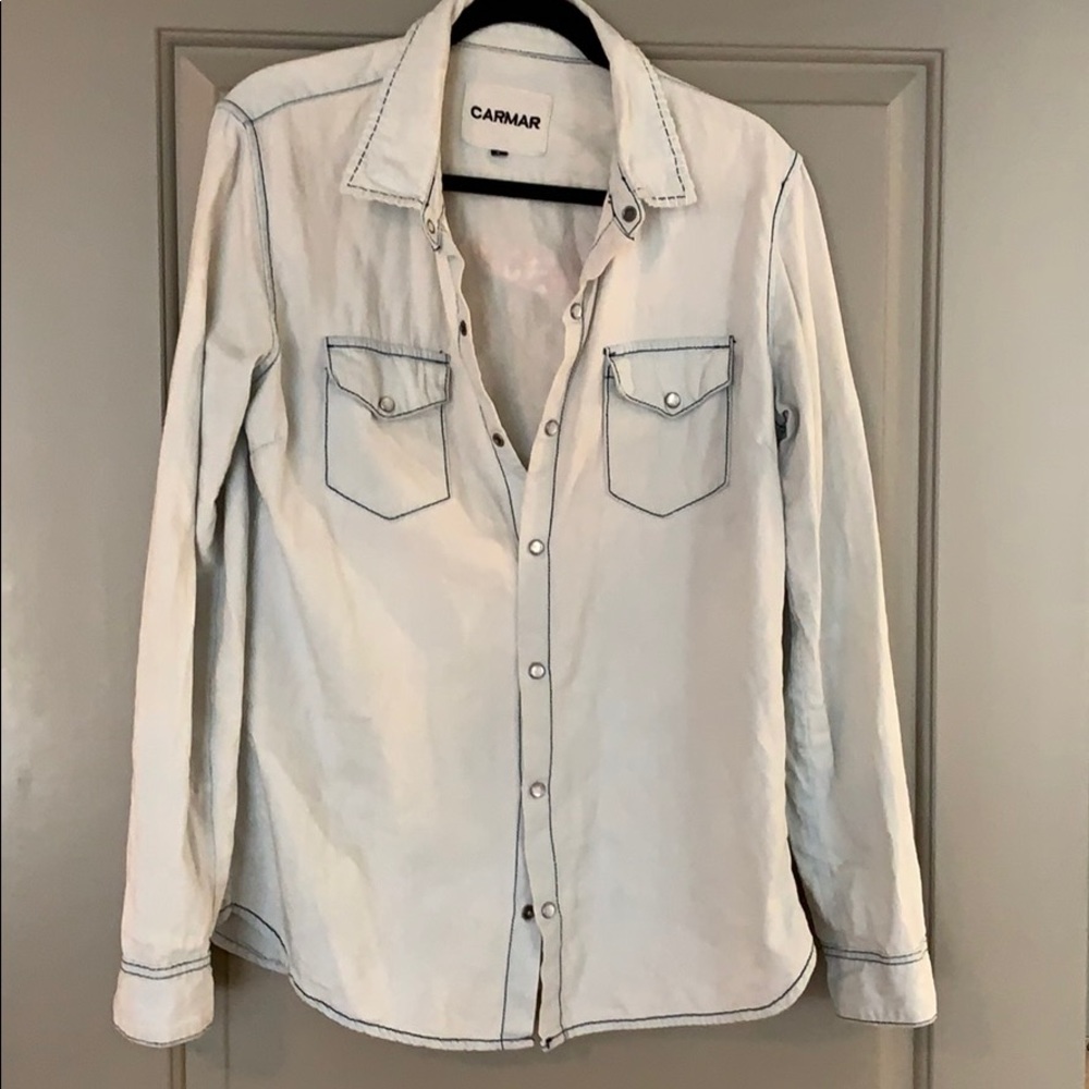 Light wash chambray